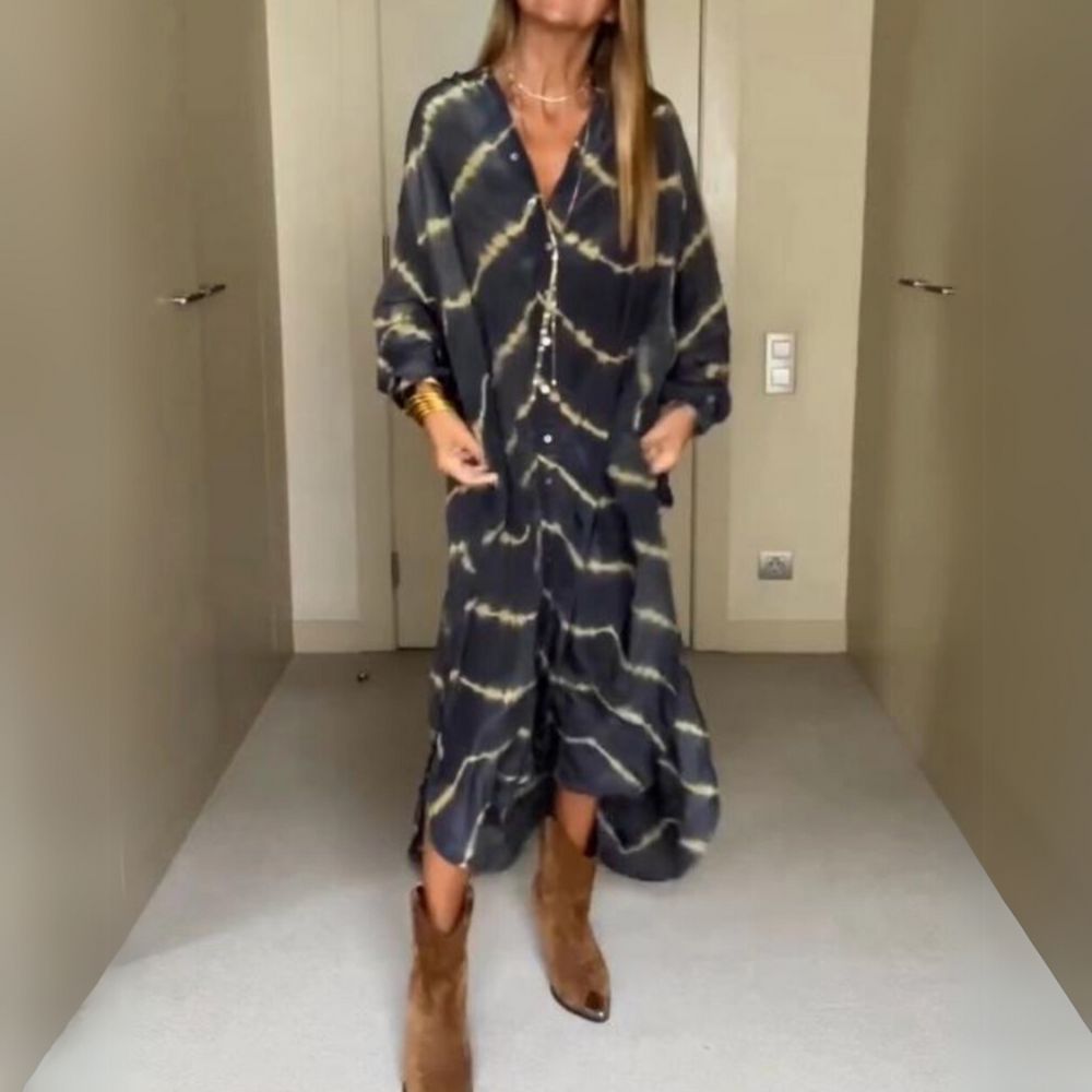 Bomea | Boho Maxi Jurk met Stijl