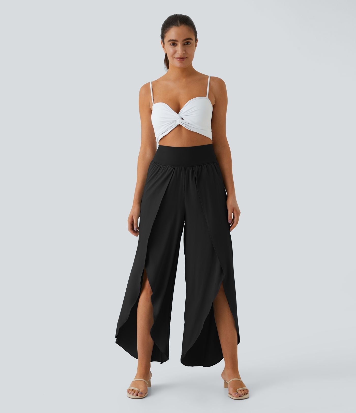 Amy | Elegante hoge taille broek