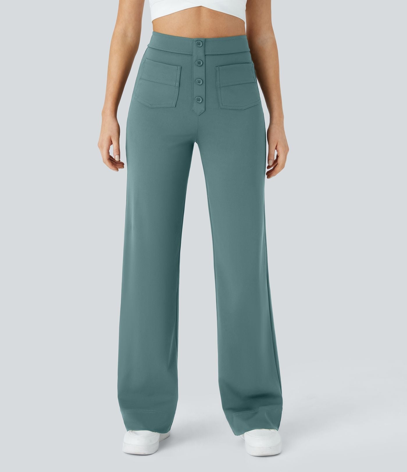 Noor - Comfortabele hoge taille broek