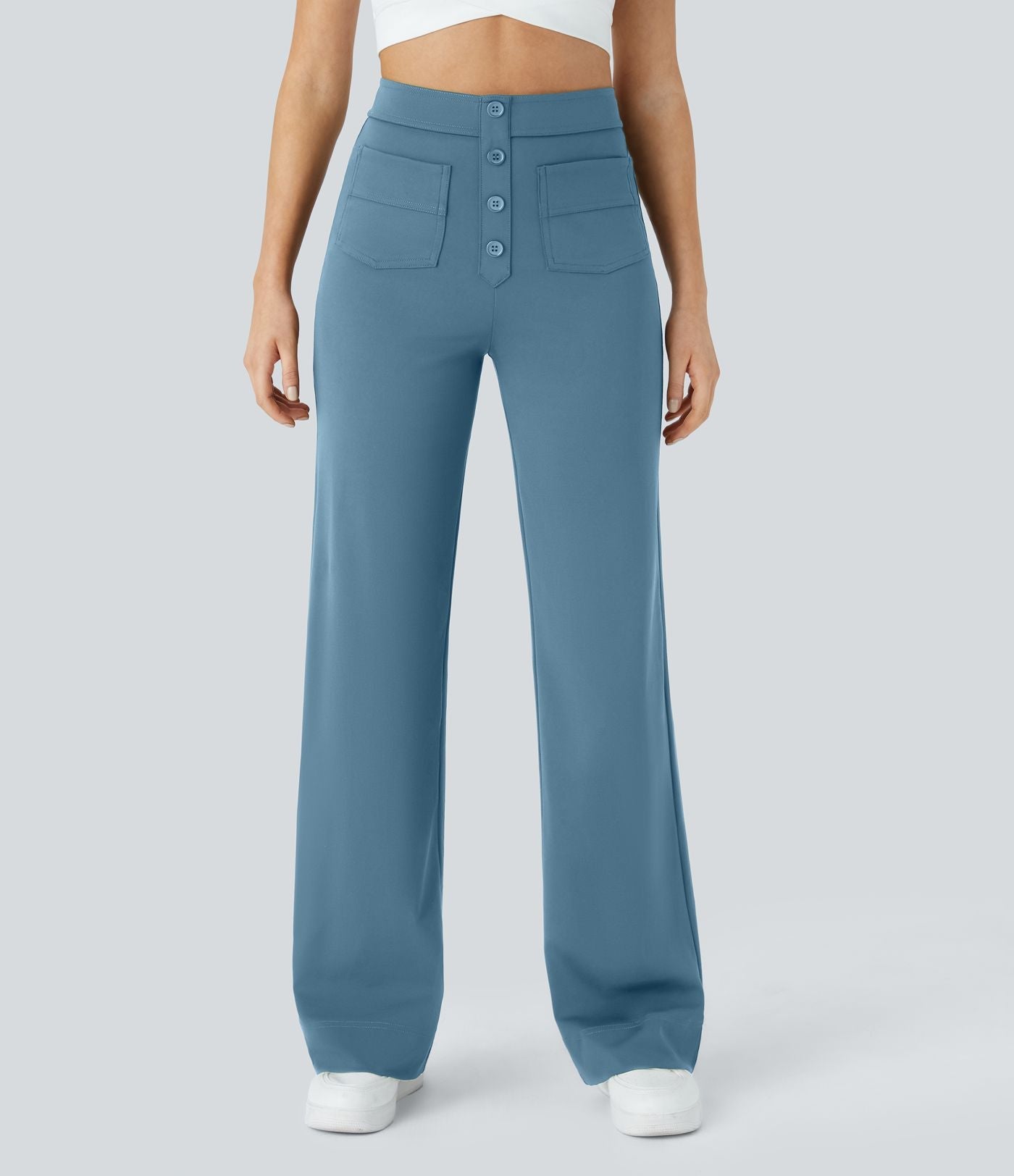 Noor - Comfortabele hoge taille broek