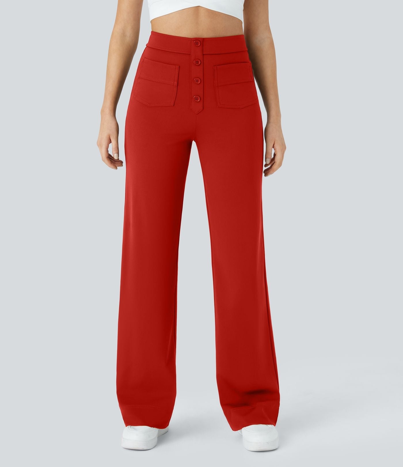Noor - Comfortabele hoge taille broek