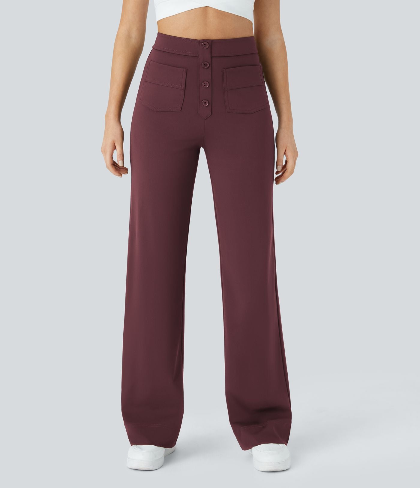 Noor - Comfortabele hoge taille broek