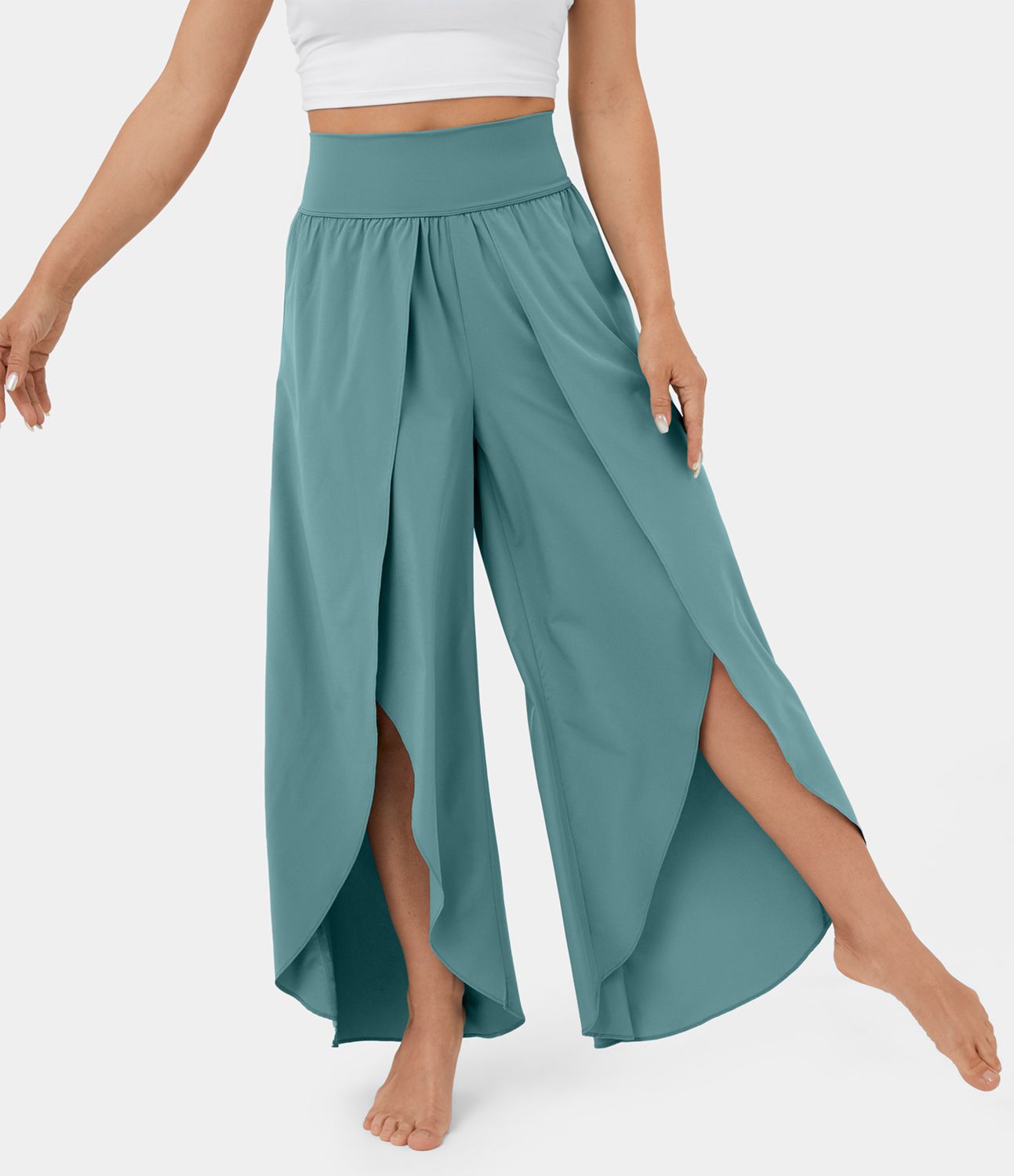 Amy | Elegante hoge taille broek