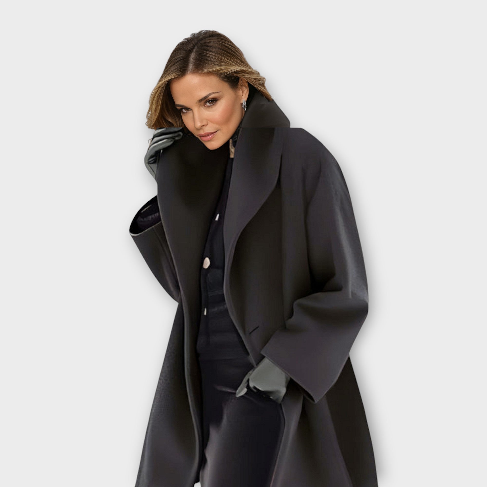 Elise | Stijlvolle Lange Winterjas
